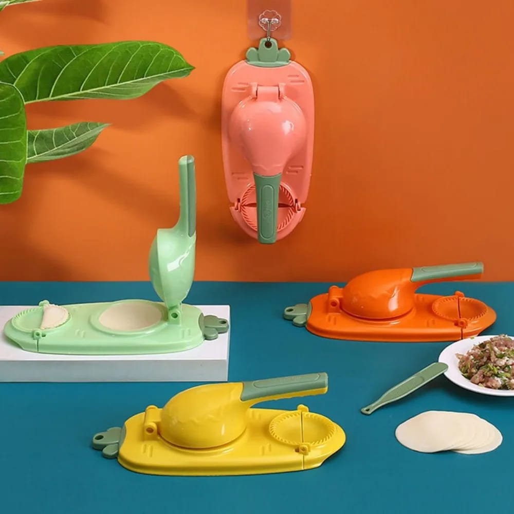 2in1 dumpling press and samosa meat pie press