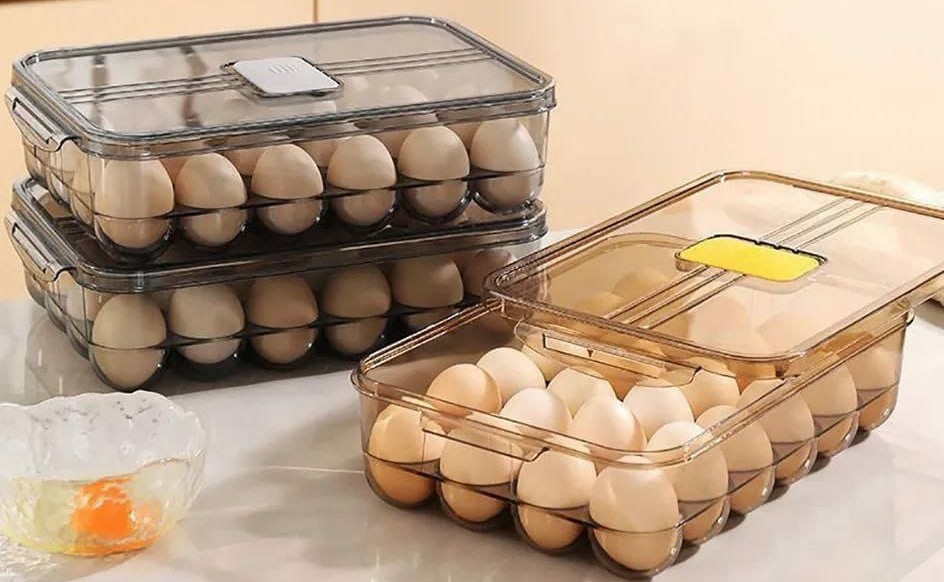 24 Grids Egg Tray with Lid
