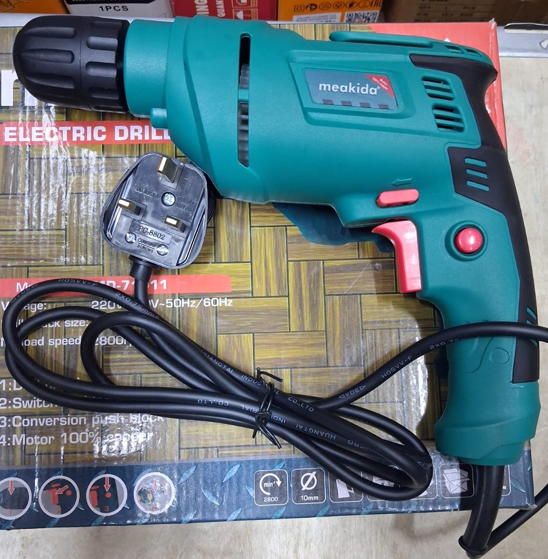 Meakida Electric Drill 10mm