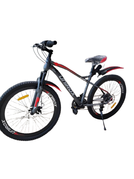 Unirox size 26 Inch Mountain Bike Grey Red